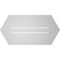 Ekena Millwork Half Round Surface Mount PVC Gable Vent: Functional, w/ 3-1/2"W x 1"P Standard Frame, 28"W x 14"H GVPHR28X1401SF - alternate 2